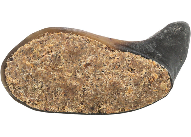 Trixie Büffelhorn gefüllt mit Büffelziemer und -Sehne