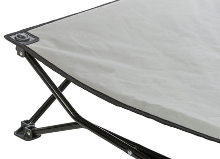 Trixie Camping-Bett Hunde beige schwarz klappbar
