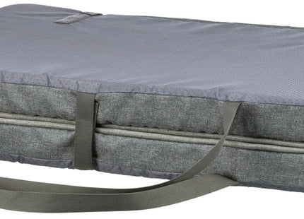 Trixie Matratze Samoa Vital – faltbare Hundematratze dunkelgrau