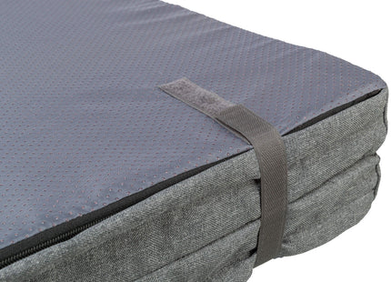 Trixie Matratze Samoa Vital – faltbare Hundematratze dunkelgrau