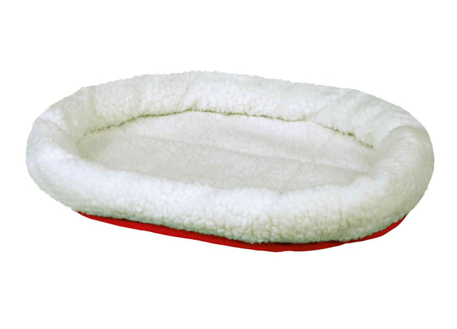 Gemütliches rotes Katzenkuschelbett von Trixie für entspannte Ruhephasen