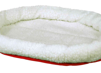 Gemütliches rotes Katzenkuschelbett von Trixie für entspannte Ruhephasen