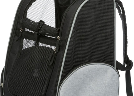 Praktischer schwarzer Nylon-Trolley von Trixie für unterwegs