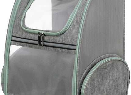 Trixie Rucksack Chloe – Transport-Rucksack hellgrau