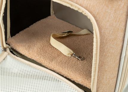 Beigebrauner Trixie Rucksack Willow - praktisch und stilvoll für unterwegs