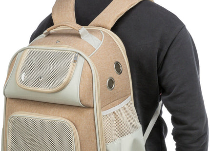Beigebrauner Trixie Rucksack Willow - praktisch und stilvoll für unterwegs