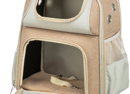 Beigebrauner Trixie Rucksack Willow - praktisch und stilvoll für unterwegs
