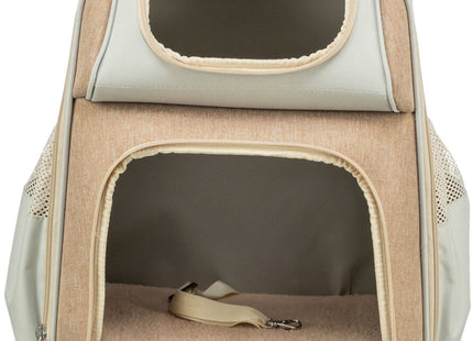 Beigebrauner Trixie Rucksack Willow - praktisch und stilvoll für unterwegs