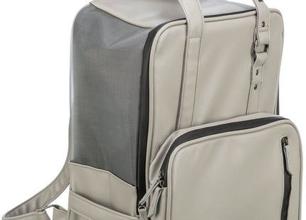 Modischer Trixie Rucksack in Hellgrau für den urbanen Stil