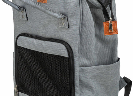 Trixie Rucksack Ava - grauer Haustier-Transportrucksack