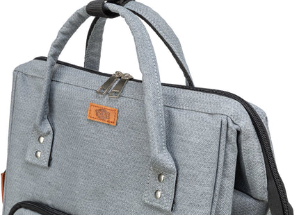 Trixie Rucksack Ava - grauer Haustier-Transportrucksack