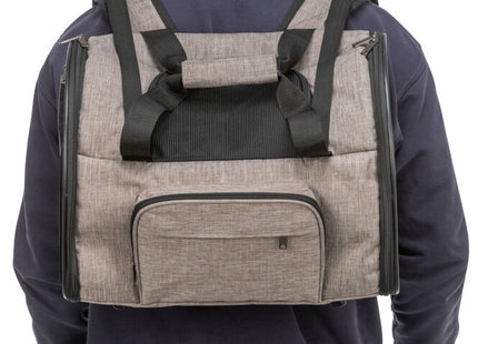 Trixie Rucksack Shiva - Transport-Rucksack braun/beige