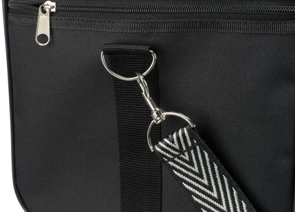 Schwarze Nylon-Tasche "Ryan" von Trixie - praktisch und stilvoll für unterwegs