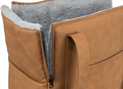 Moderne Trixie-Tasche in Braungrau für stilbewusste Frauen