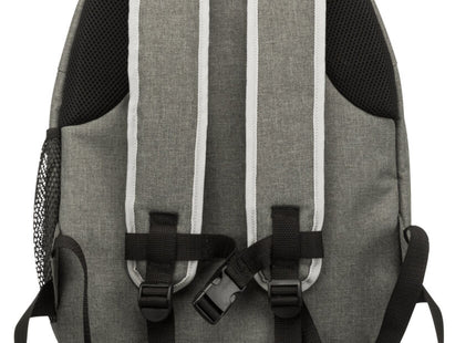 Praktischer grauer Rucksack von Trixie für unterwegs