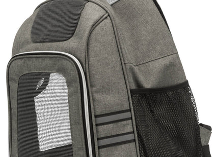 Praktischer grauer Rucksack von Trixie für unterwegs