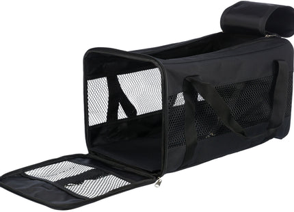 Schwarze Nylon-Tasche "Ryan" von Trixie - praktisch und stilvoll für unterwegs