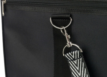 Schwarze Nylon-Tasche "Ryan" von Trixie - praktisch und stilvoll für unterwegs