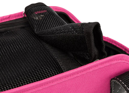 Moderne Trixie-Tasche in Pink und Grau für stilbewusste Frauen