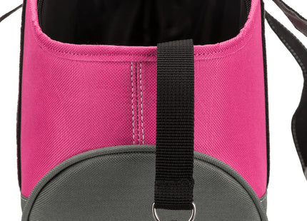 Moderne Trixie-Tasche in Pink und Grau für stilbewusste Frauen