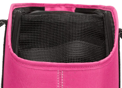 Moderne Trixie-Tasche in Pink und Grau für stilbewusste Frauen