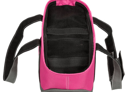 Moderne Trixie-Tasche in Pink und Grau für stilbewusste Frauen