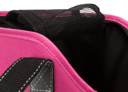 Moderne Trixie-Tasche in Pink und Grau für stilbewusste Frauen