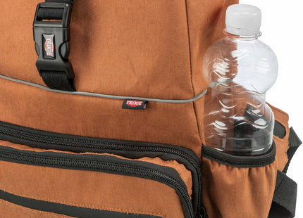 Rostfarbene Rolltop-Hüfttasche von Trixie - praktisch und stylisch unterwegs