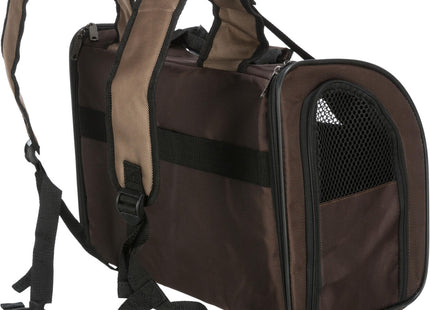 Modischer Trixie Shiva Rucksack in Braun und Beige für den Alltag