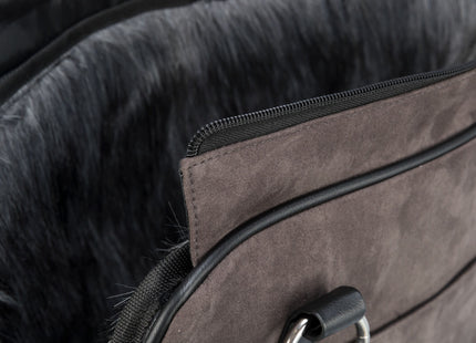Praktische Trixie-Tasche in Grau für stilvolles Reisen mit Ihrem Haustier