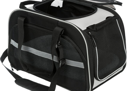 Praktische Trixie Transport- und Wohnetasche Valery in Schwarzgrau