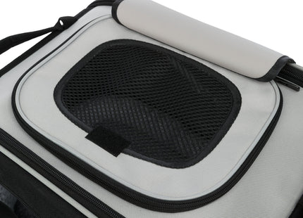 Praktische Trixie Transport- und Wohnetasche Valery in Schwarzgrau