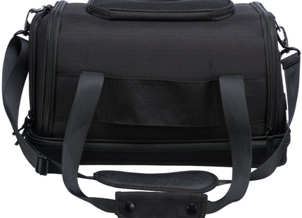 Schwarze Trixie Airline-Tasche für sicheres Reisen mit Ihrem Haustier