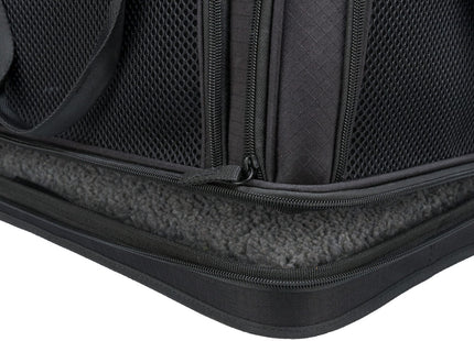 Schwarze Trixie Airline-Tasche für sicheres Reisen mit Ihrem Haustier