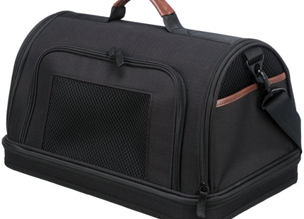 Schwarze Trixie Airline-Tasche für sicheren Transport von Haustieren