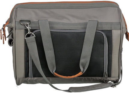 Schwarze und graue Trixie-Tasche Finlay für stilbewusste Haustierbesitzer