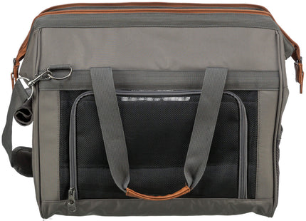 Schwarze und graue Trixie-Tasche Finlay für stilbewusste Haustierbesitzer