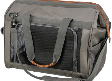 Schwarze und graue Trixie-Tasche Finlay für stilbewusste Haustierbesitzer