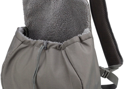 Praktische graue Fronttasche Molly von Trixie für unterwegs