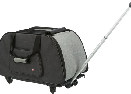 Praktischer Trixie Trolley in Schwarzgrau für unterwegs