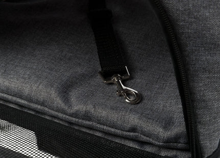 Leichter grauer Buggy für Hunde bis 15 kg