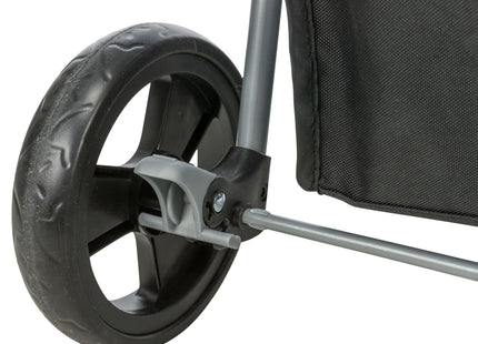 Leichter grauer Buggy für Hunde bis 15 kg