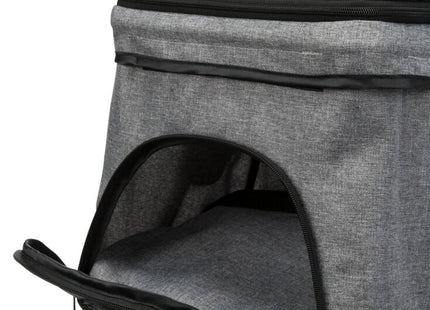 Leichter grauer Buggy für Hunde bis 15 kg