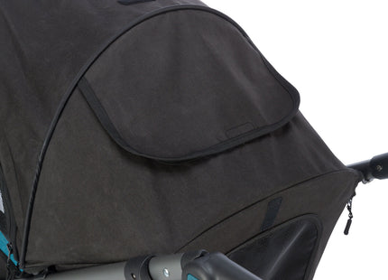 Leichter Trixie Buggy in Schwarz-Petrol für Hunde bis 12,5 kg