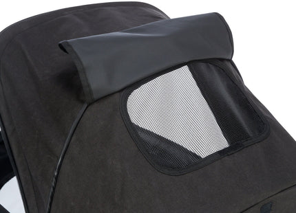 Leichter Trixie Buggy in Schwarz-Petrol für Hunde bis 12,5 kg
