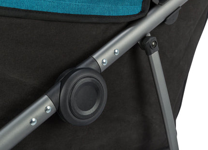 Leichter Trixie Buggy in Schwarz-Petrol für Hunde bis 12,5 kg