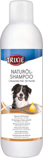 Trixie Naturöl-Shampoo 1 l - Pflegendes Shampoo für Hunde mit natürlichen Ölen