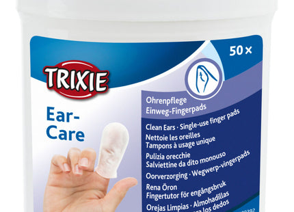 Trixie Pflege-Fingerlinge Ohren 50 Stk