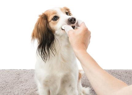 Trixie Pflege-Fingerlinge für die Zähne, 50 Stk. - Effektive Reinigung für Hundegebisse