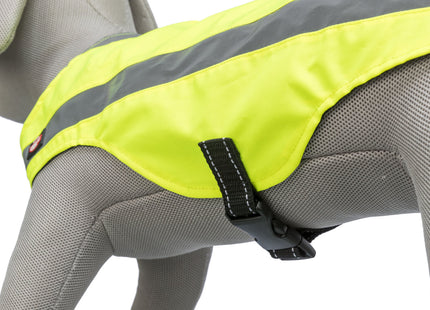 Sicherheitsweste für Hunde in leuchtendem Gelb